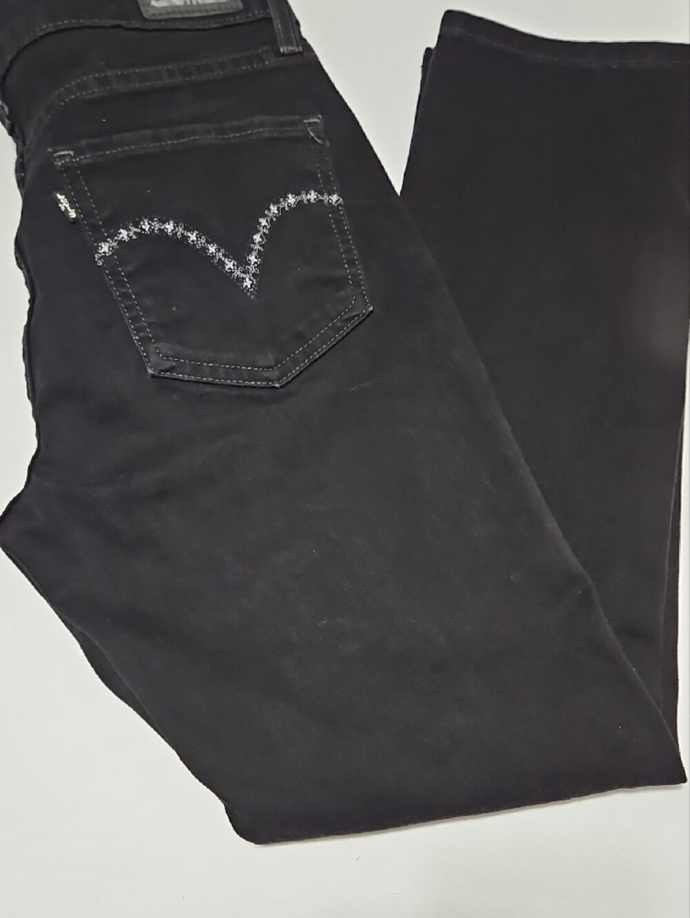Levi's Mid Rise Black Women's Skinny Jeans Size 8S